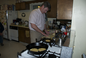 making tortillas